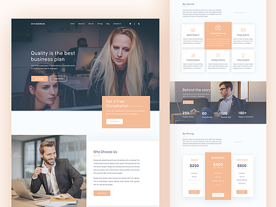 Business Consulting website Homepage business cleandesign company conference consultant consulting homepage landingpage ui ux web website