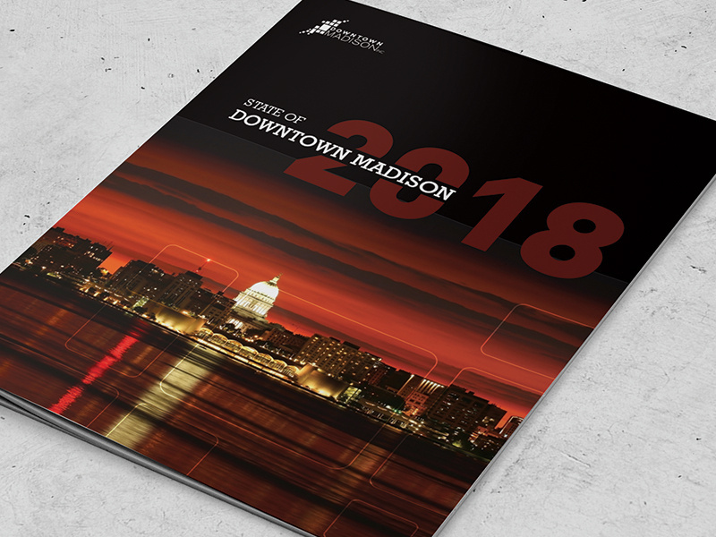 Example of State of Downtown Madison 2018 Report