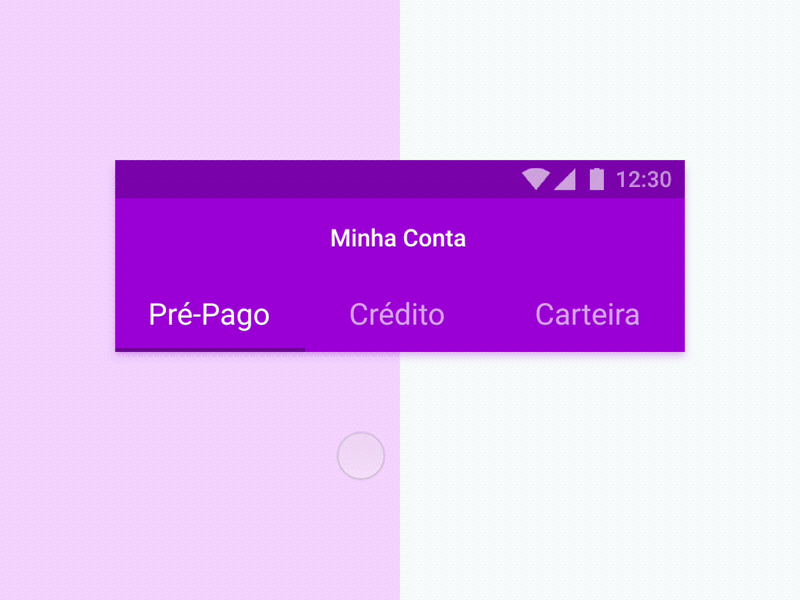 Android tabs android animation app design freebie gif material principle prototype tabs