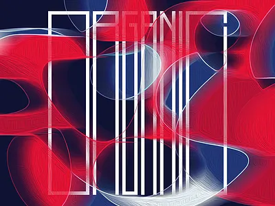 Abstract Illustration 01 abstract cyrillic digital art geometric illustration typo typography