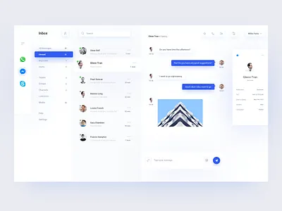 Inbox for Mac team ui web