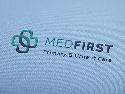Med First Logo branding identity logo