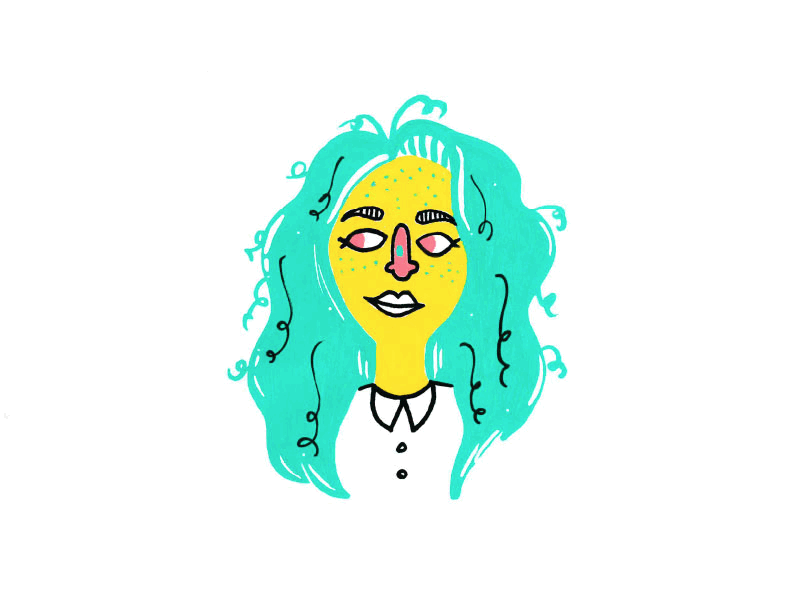 Some Illustrations bbva collection designers illustration portrait