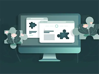 Design Puzzle blog computer design system envy labs flowers illustration orlando puzzle