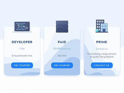 Pricing page card flat icon price pricing pricing page