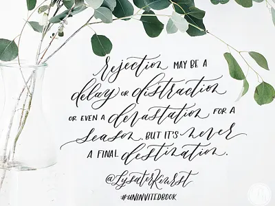 Social media graphics calligraphy hand lettering photography social media watercolor