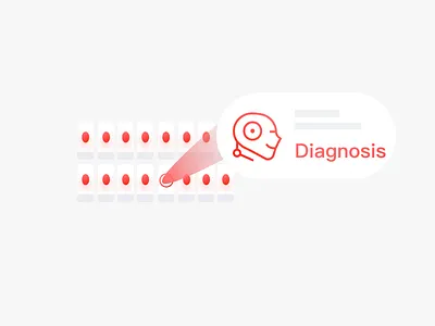 Slices graphics icon medical mg microscope pathology scannin web