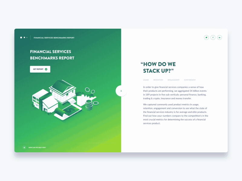 Mixpanel Financial Services Report banking blockchain crypto finance
