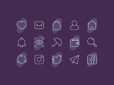 Public Icon 1 (free download) cart home icon like network notification post public search social user wallet