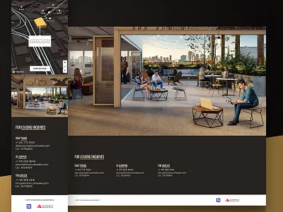 2 Henry Adams — Contact for Leasing Inquiries foundation hero image web design website