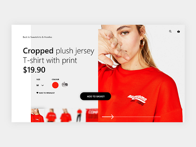 e-Fashion Store Concept design dribbble ecommerce shop shopping store ui ux