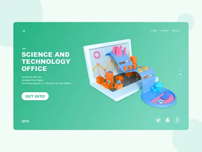 C4D interface design c4d interface poster ps sketch vision