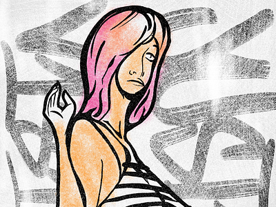 C’mon Let’s Go illustration procreate