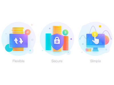 Illustration Design Of The Function Area Introduces flexble secure simple