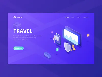 Data Security-Web illustration web