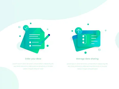 Icon Illustration color data doc icon icons illustration illustrations manage online store ui web