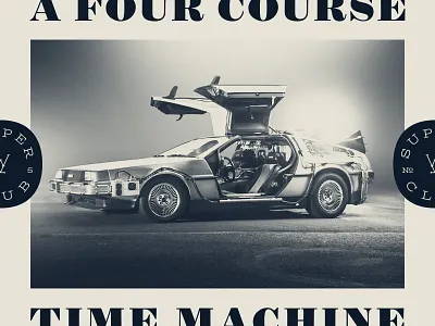 Whiskey Kitchen Supper Club No.5 aged branding event hospitality restaurant social time machine whiskey