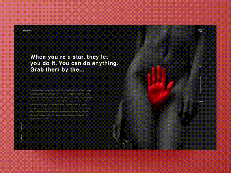 Nothing to see ll animation art motion photography ui user experience user interface web