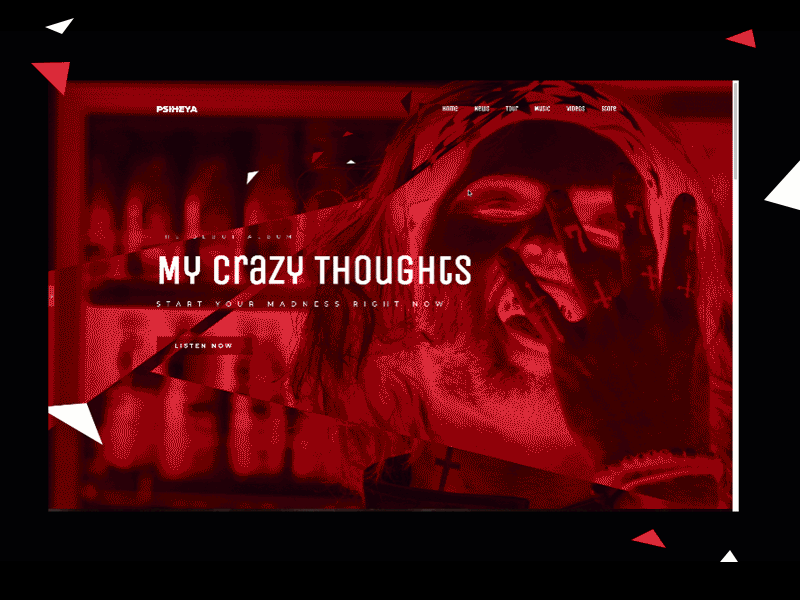 rap artist artist crazy elementor music rap sound template wordpress