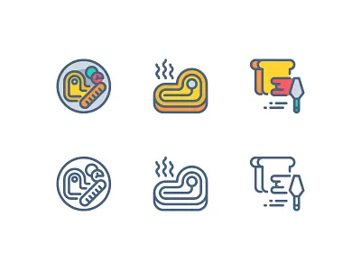 Barbecue icon set app barbecue icon food icon illustration line outline symbol ui vector website