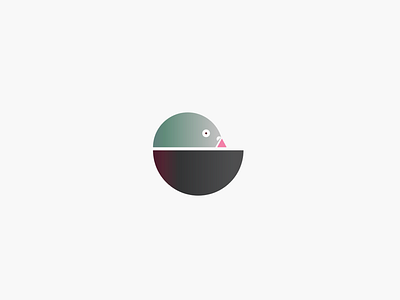 Pigeon logo finished version bird branding city cute fly logo nature new york pigeon