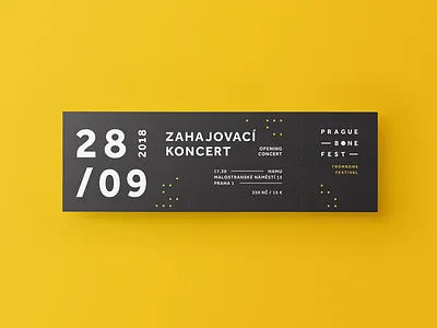PRAGUE BONE FEST Branding branding festival music pass card roll up ticket visual design visual identity