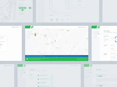 Communauto Customer Dashboard account app dashboard interface ui ux