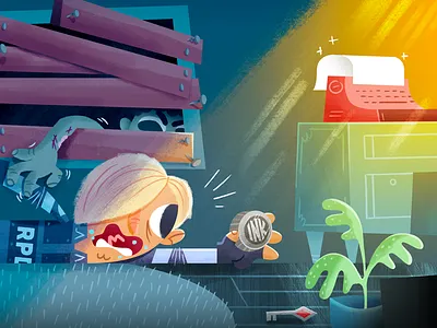 Resident Evil 2 - Save Issues capcom cartoon illustration ink ribbon licker videogame zombie