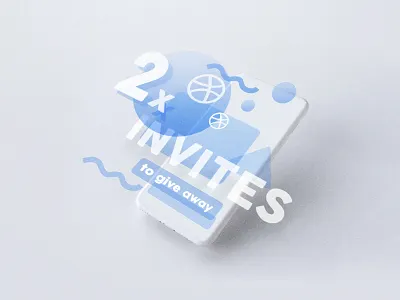 2x invites 2x away dribbble give invitation invite
