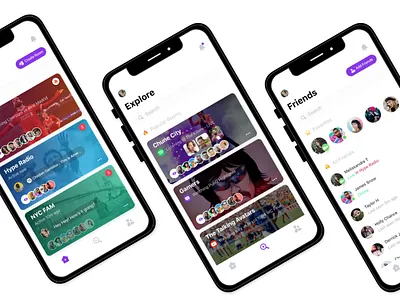 Rooms + Explore + Friends (Revisited) chat explore friends ios media music rooms social video video chat