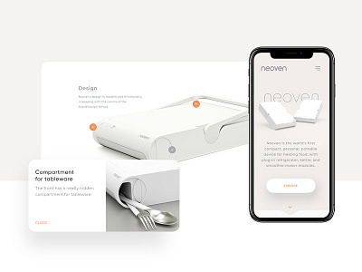 Neoven desktop neoven oven ui ux webdesign