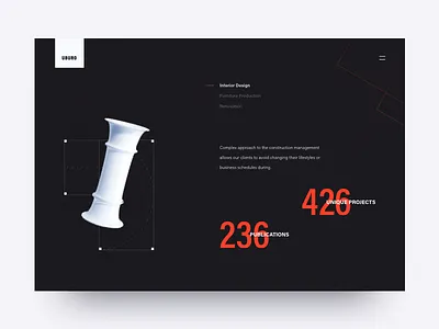 Services | Concept 2018 architecture design interaction interior landing modern services ui ux