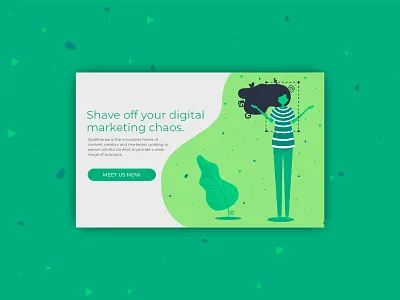 UI Design 01 character digital digital marketing illustration marketing monotone promotional social media ui card ui design