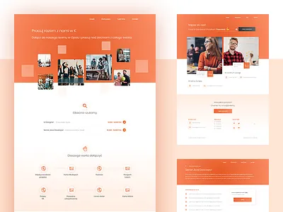 K-Company agency company contact contact page developers digital agency gradient interactive agency job list job page jobs marketing agency