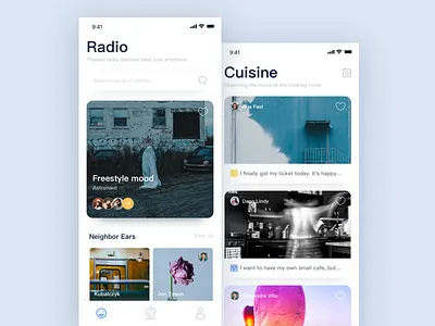 Daily exercise 001-Emotional box project app emotion ui