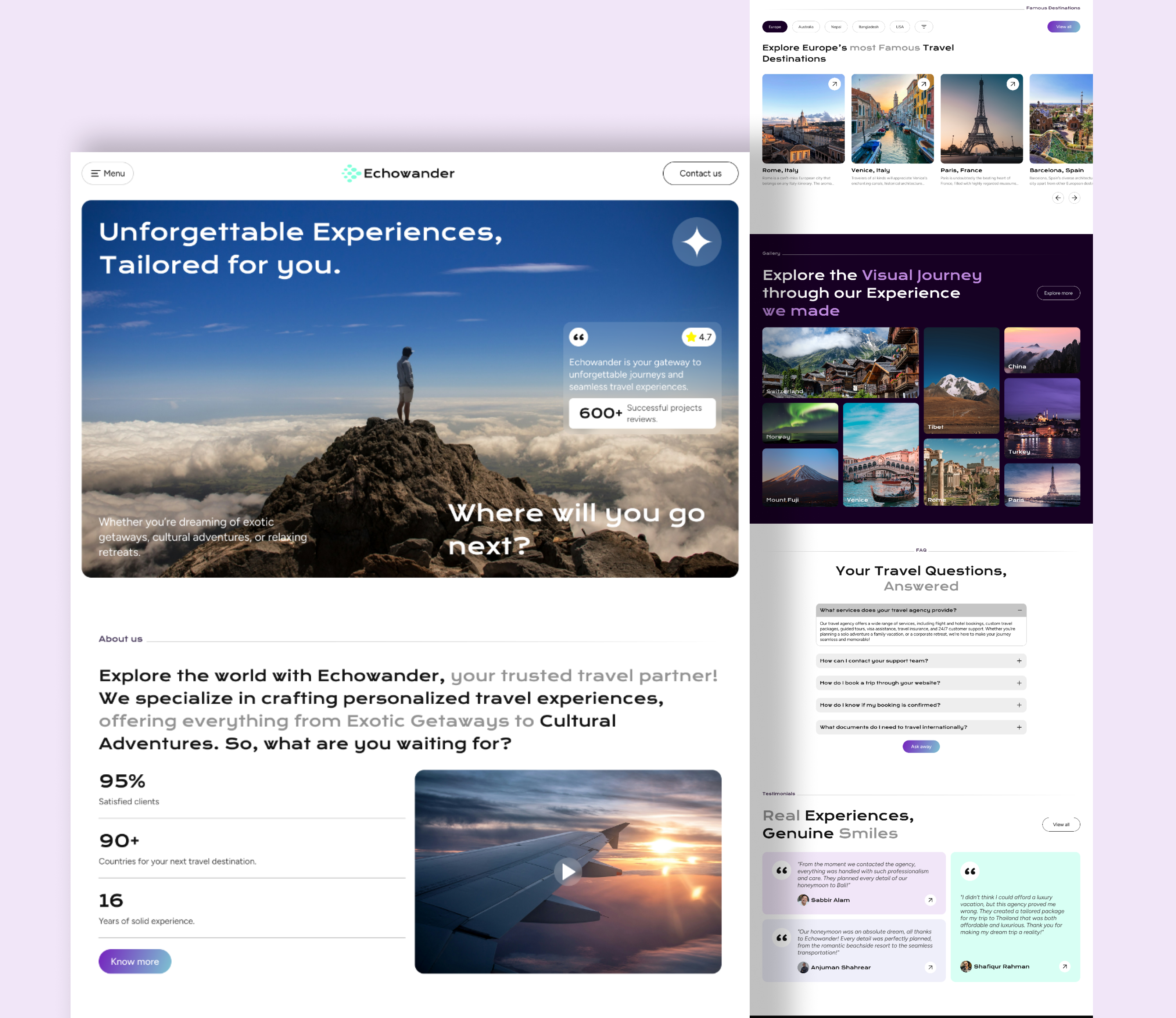 Example of Website Design Service (10 Pages)