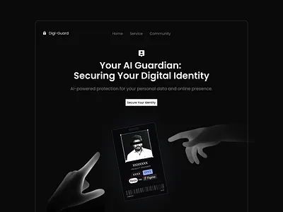 AI Agent Website Concept branding ui design uidesign web deisgn website design