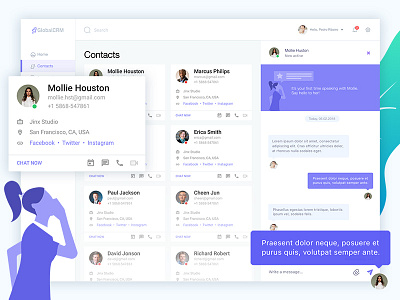 Global CRM android animated app designer icon icons illustrations interaction design material design prototyping ui user experience ux