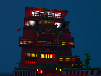 Spirited Away 2 3d magicavoexl spirited away