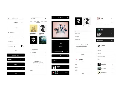 Sonos App Redesign app audio design music player product sonos speakers system ui