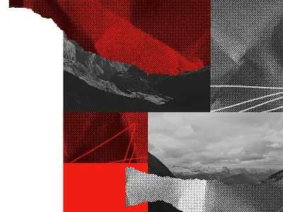 get out abstract black brush paper photography poster print red texture