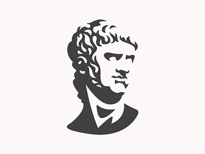 Roman Emperors pt 1 | Nero art brand identity branding clean design flat graphic design icon illustration logo monogram typography