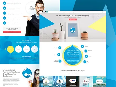 Drupal Design & Development Services Inner Page design development drupal inner pages services themes