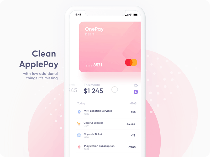 ApplePay  Redesigned