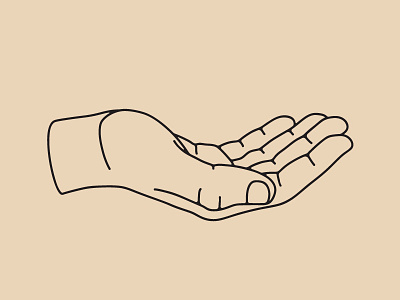 Handy dandy hands illustration illustrator pen tool