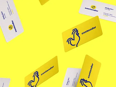 Contender Concept bird chicken concept contender detroit logo wings wip