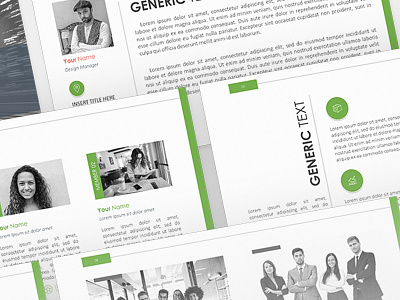 Generic Text PowerPoint Template | Free Download 24slides brandingstrategy design download googleslides graphicdesign keynote powerpoint presentationlayout