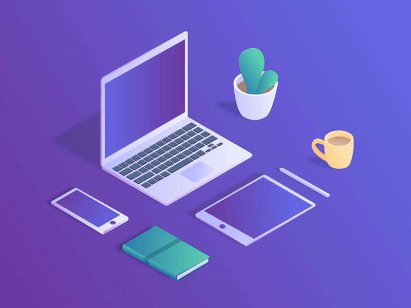 2x Dribbble Invites dribbble dribbble invite giveaway illustration invitation invite invites iphone isometric isometric laptop isometric phone laptop