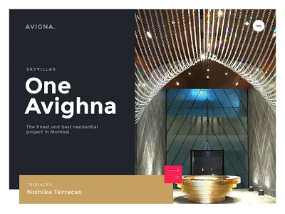 Property Website clean construction contemporary innovative property real estate template typography ui ux website