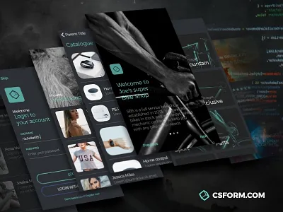 Ionic 3 Starter Kit & UI/UX Components - Dark Green angular 6 components dark ionic ionic 3 ionic ecommerce ionic shop ionic template ionic theme ios 12 onboarding